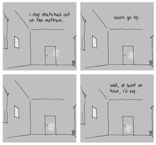 Illustration for article titled Guy Delisle's Hostage Tells a Grim, True Tale of Captivity in a Haunting, Minimalist Style